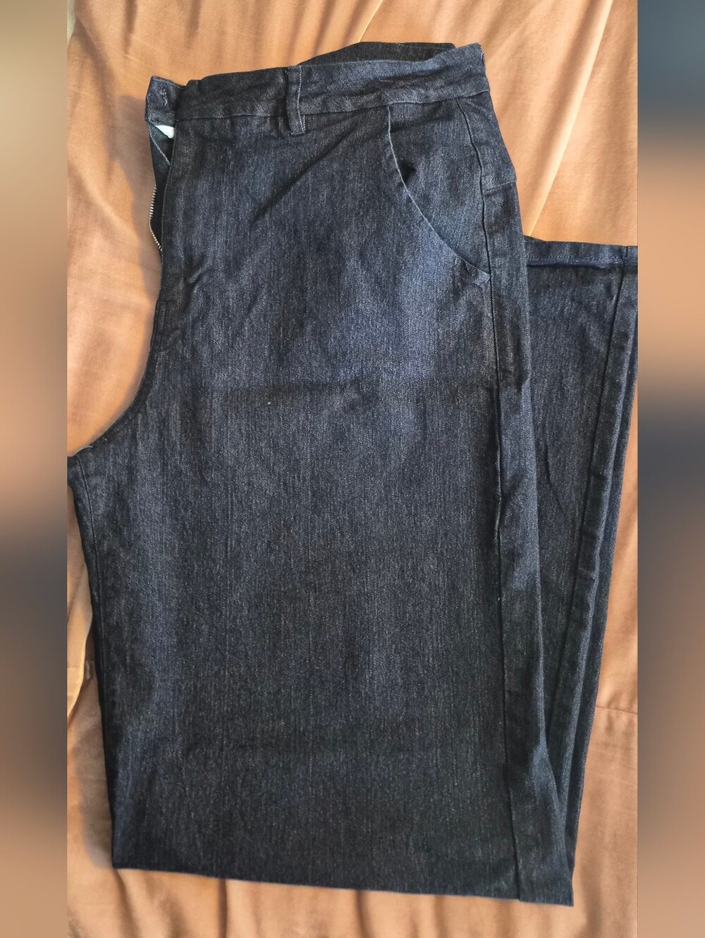 Fashion Nova Women's Dark Wash Wide Leg Jeans